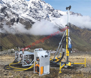 Full Hydraulic 200m Depth Portable Core Drill Rig P200 Multifuction Drilling Machine