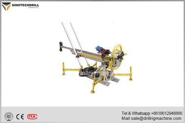 Hydraulic Man Portable Drilling Rig Machine With 400nm Rotary Torque Long Stroke Cylinder